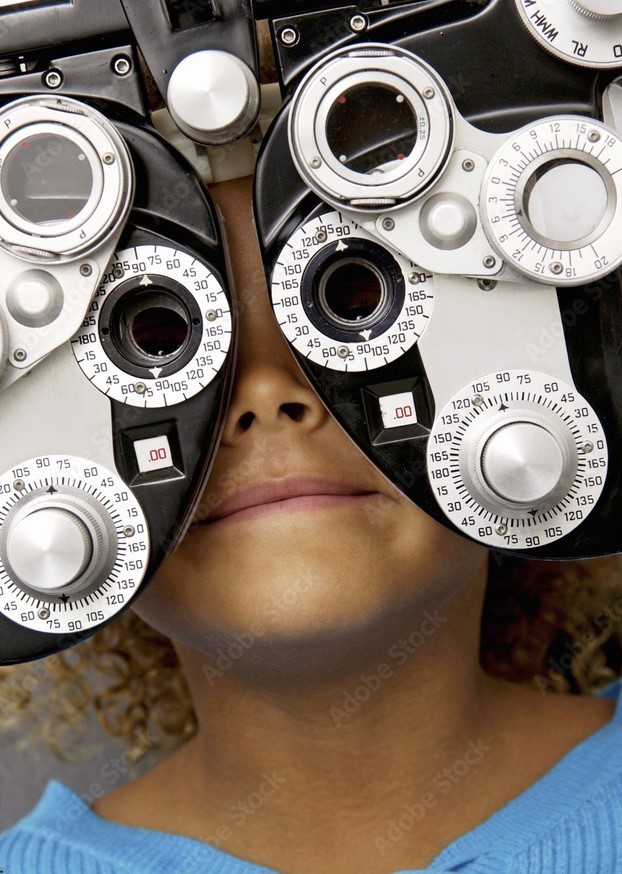 Young Woman Visiting Opthalmologist