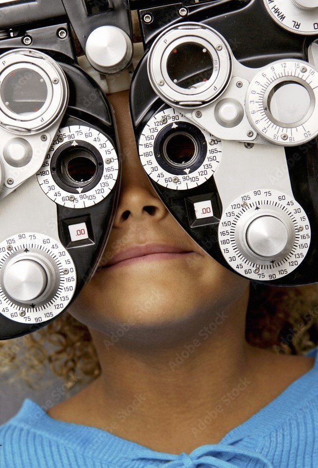 Young Woman Visiting Opthalmologist